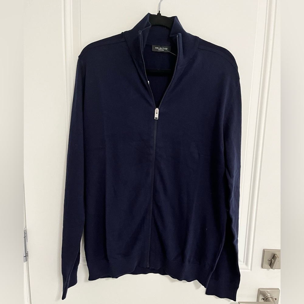 NWT - Selected Homme Men’s Full Zip Cardigan - Size L